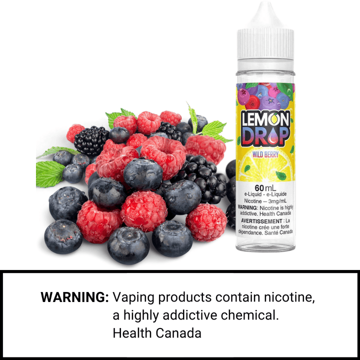 Wild Berry by Lemon Drop E-Liquid Airdrie Vape SuperStore and Bong Shop Alberta Canada