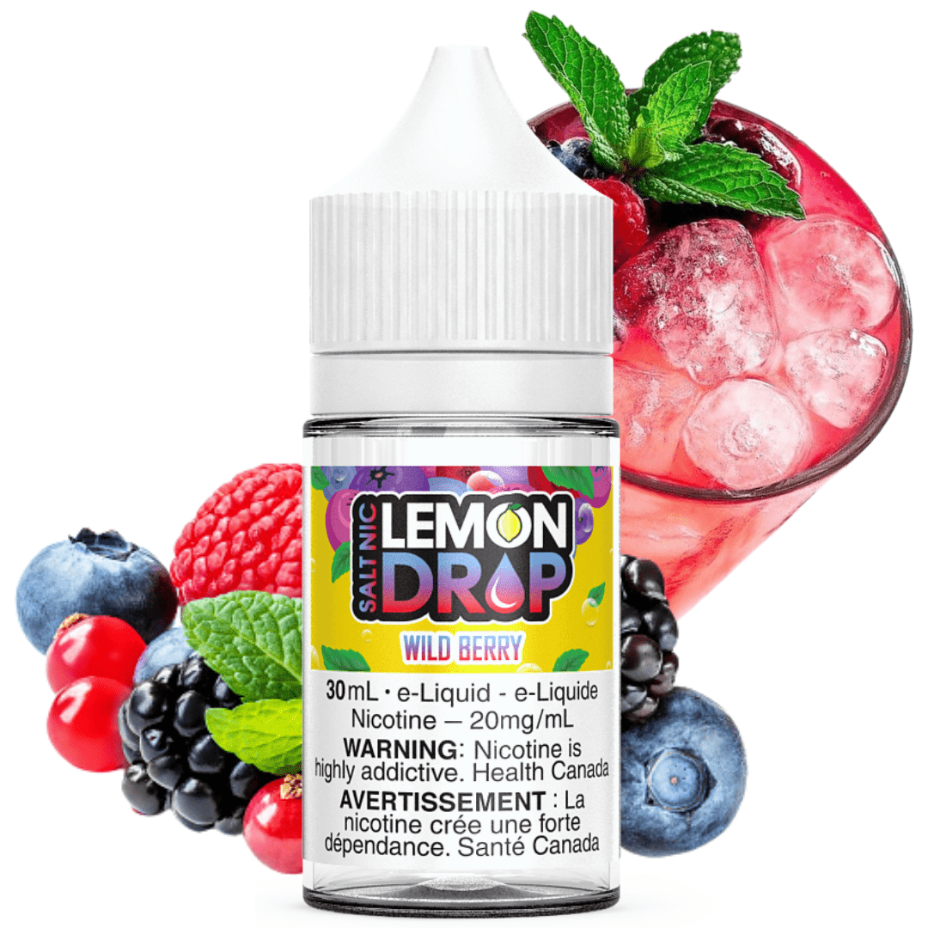 Wild Berry by Lemon Drop Salt Airdrie Vape SuperStore and Bong Shop Alberta Canada