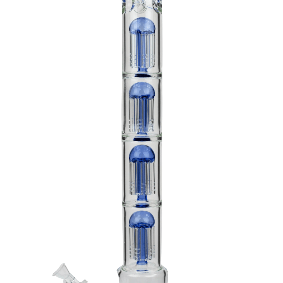 Xtreme 7mm Quad-percolator Straight Tube-26" 26" / Blue Airdrie Vape SuperStore and Bong Shop Alberta Canada