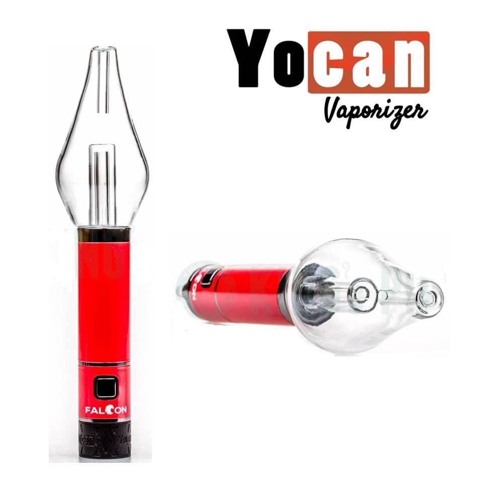 Yocan Falcon Vaporizer Kit Red Airdrie Vape SuperStore and Bong Shop Alberta Canada