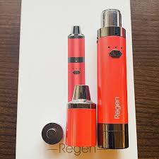 Yocan Regen Dual Quartz Vaporizer Red Airdrie Vape SuperStore and Bong Shop Alberta Canada